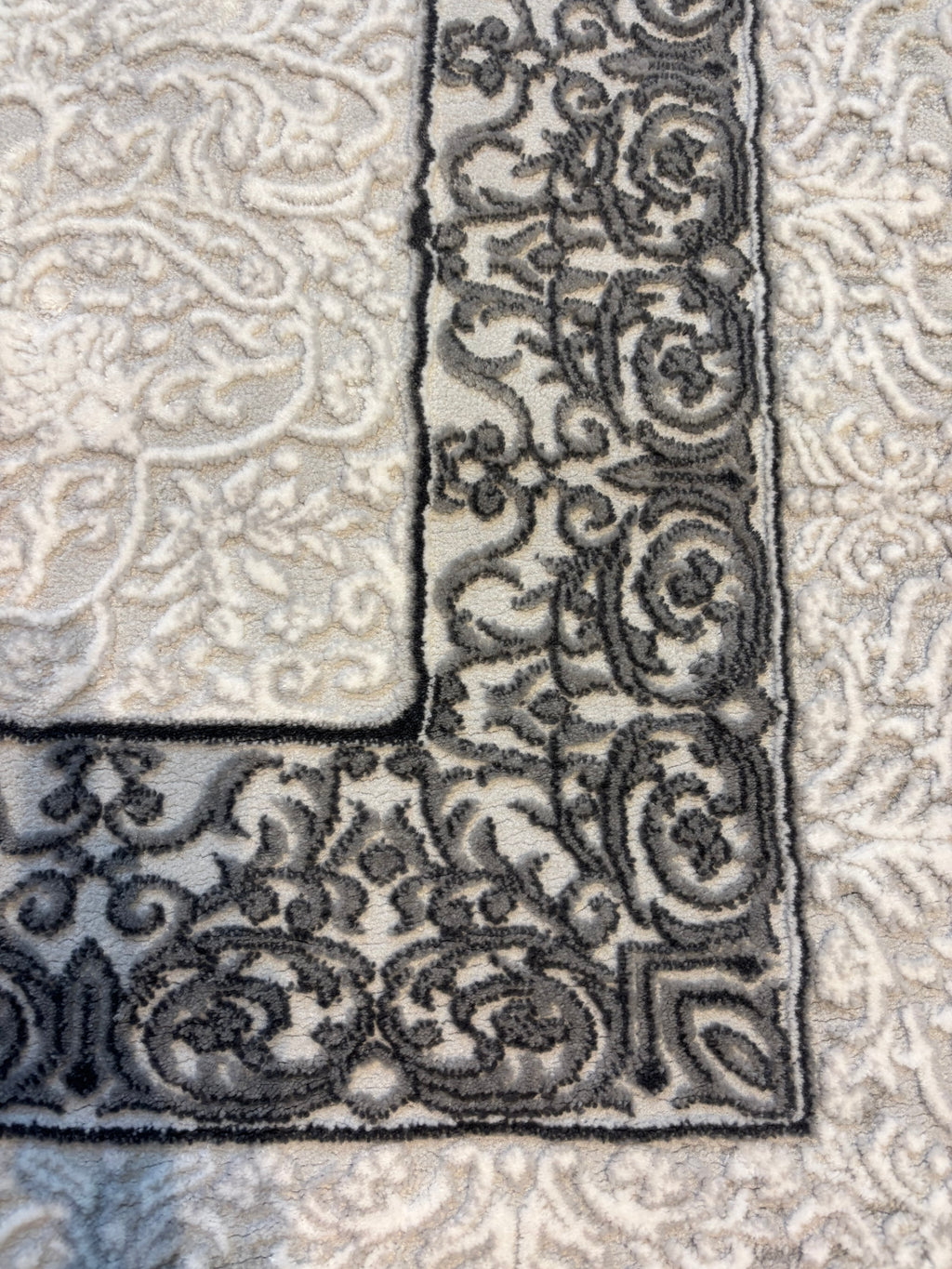 Silver Ember™ Turkish Rug
